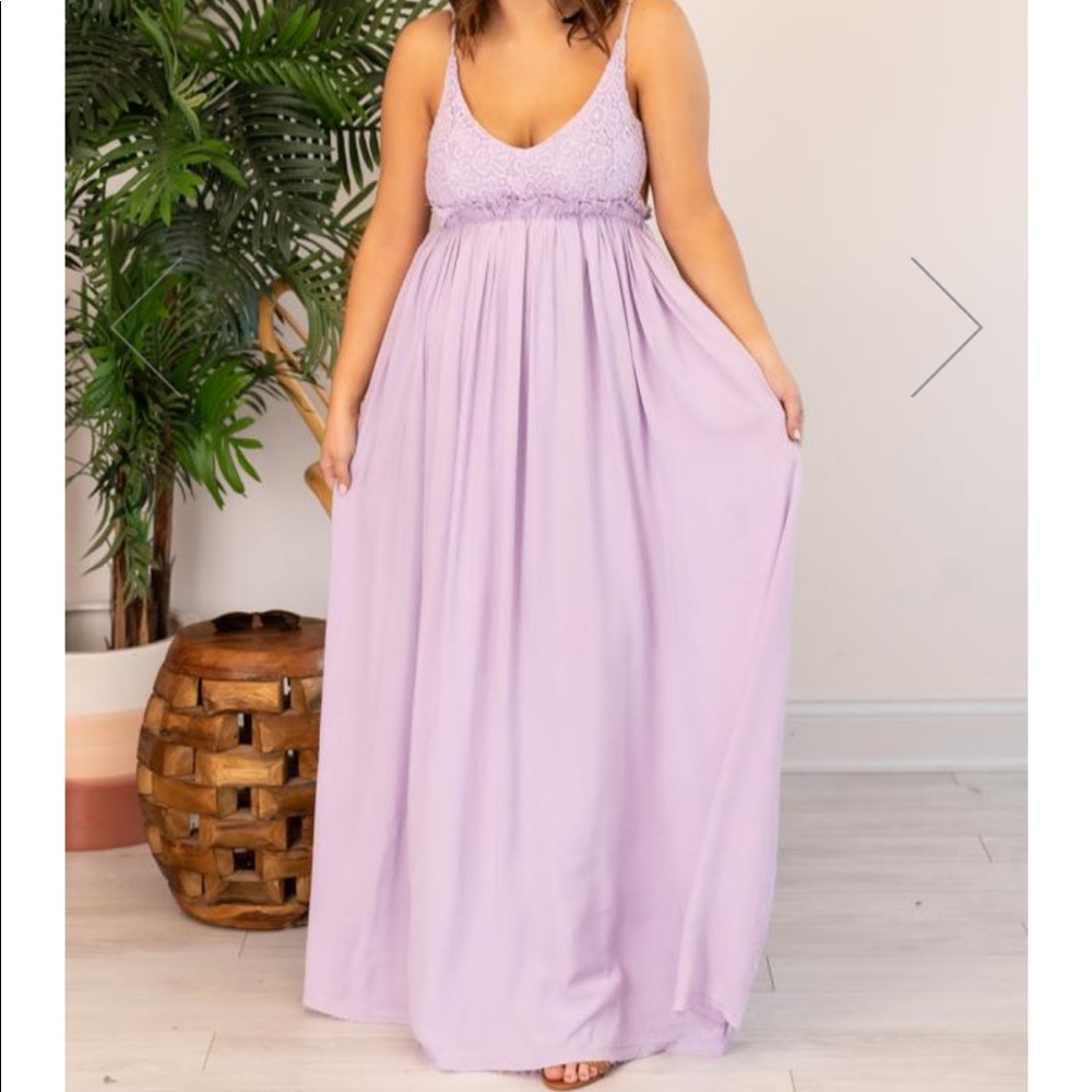 Pink Lily Maxi Dress